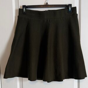 Torrid Olive Green Skater Skirt